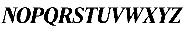 Feature Deck Bold Italic Font UPPERCASE
