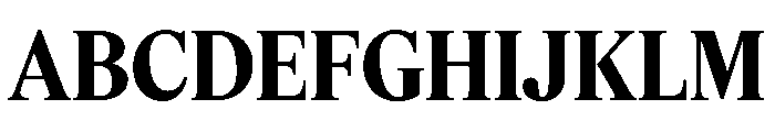 Feature Deck Bold Font UPPERCASE