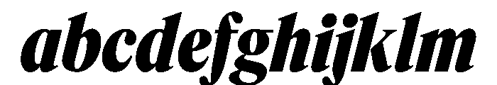 Feature Deck Condensed Extrabold Italic FONT