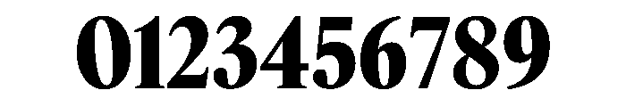 Feature Deck Condensed Extrabold Font OTHER CHARS