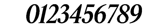Feature Deck Condensed Medium Italic Font OTHER CHARS