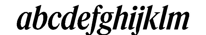 Feature Deck Condensed Medium Italic FONT