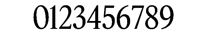 Feature Deck Condensed Regular Font OTHER CHARS