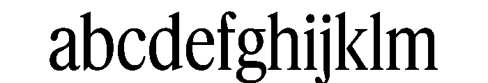 Feature Deck Condensed Regular FONT