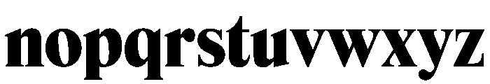 Feature Deck Extrabold Font LOWERCASE