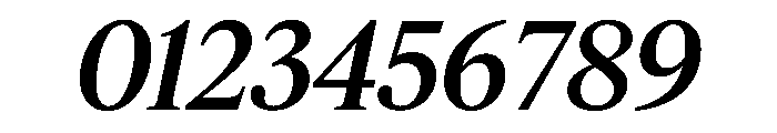 Feature Deck Medium Italic Font OTHER CHARS