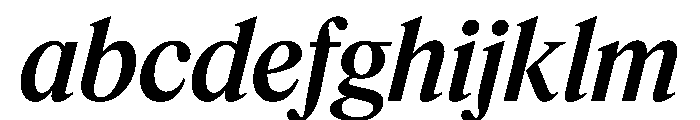 Feature Deck Medium Italic FONT