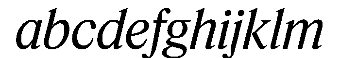 Feature Deck Regular Italic FONT