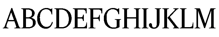 Feature Deck Regular Font UPPERCASE