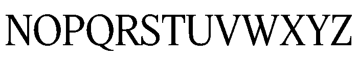 Feature Deck Regular Font UPPERCASE