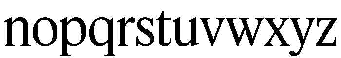 Feature Deck Regular Font LOWERCASE
