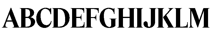 Feature Display Bold Font UPPERCASE