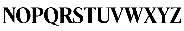 Feature Display Bold Font UPPERCASE