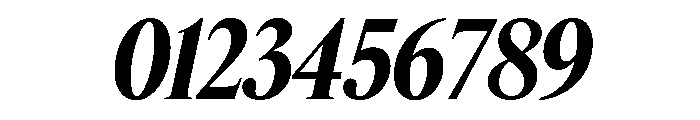 Feature Display Condensed Bold Italic Font OTHER CHARS