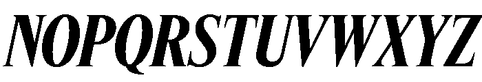 Feature Display Condensed Bold Italic Font UPPERCASE