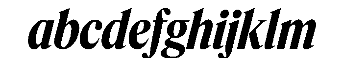 Feature Display Condensed Bold Italic FONT