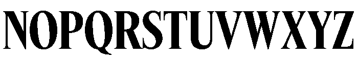 Feature Display Condensed Bold Font UPPERCASE