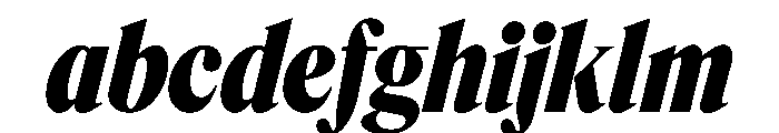 Feature Display Condensed Extrabold Italic FONT