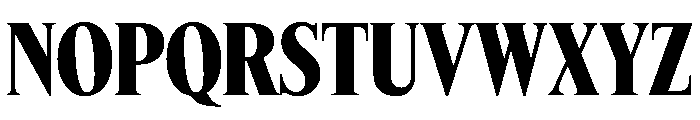 Feature Display Condensed Extrabold Font UPPERCASE