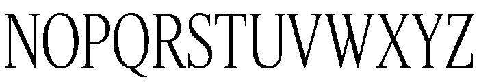 Feature Display Condensed Light Font UPPERCASE