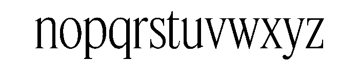 Feature Display Condensed Light Font LOWERCASE
