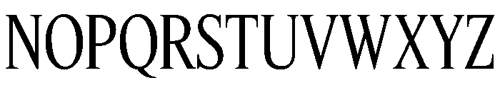 Feature Display Condensed Regular Font UPPERCASE