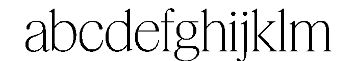 Feature Display Extralight FONT