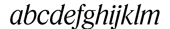 Feature Display Regular Italic FONT