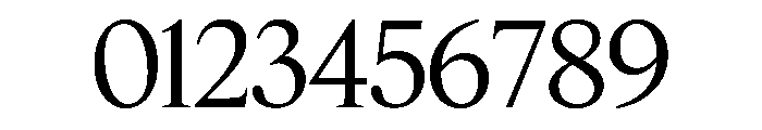 Feature Display Regular Font OTHER CHARS