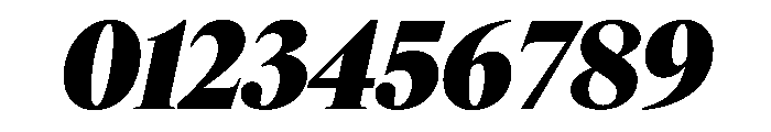 Feature Display Ultra Italic Font OTHER CHARS