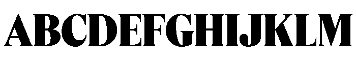 Feature Display Ultra Font UPPERCASE