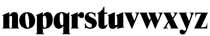 Feature Display Ultra Font LOWERCASE