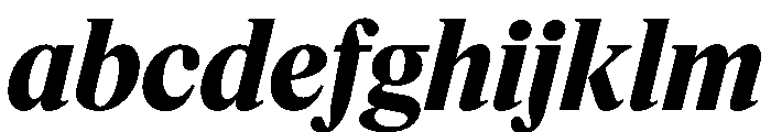 Feature Flat Deck Bold Italic FONT