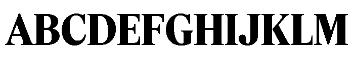 Feature Flat Deck Bold Font UPPERCASE