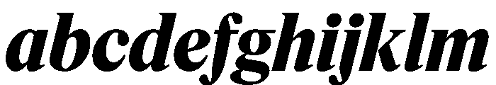 Feature Flat Deck Extrabold Italic FONT