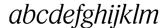 Feature Flat Deck Light Italic FONT