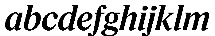 Feature Flat Deck Medium Italic FONT