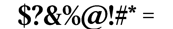 Feature Flat Deck Medium Font OTHER CHARS