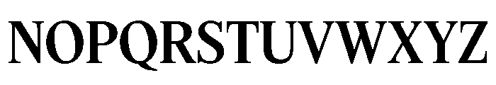 Feature Flat Deck Medium Font UPPERCASE