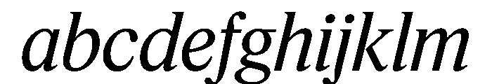 Feature Flat Deck Regular Italic FONT