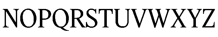 Feature Flat Deck Regular Font UPPERCASE