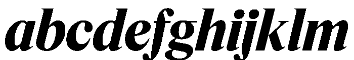 Feature Flat Display Bold Italic FONT