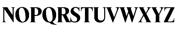 Feature Flat Display Bold Font UPPERCASE