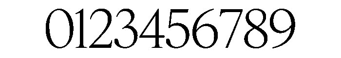 Feature Flat Display Light Font OTHER CHARS