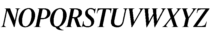 Feature Flat Display Medium Italic Font UPPERCASE