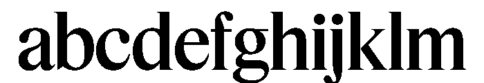 Feature Flat Display Medium FONT