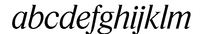 Feature Flat Display Regular Italic FONT