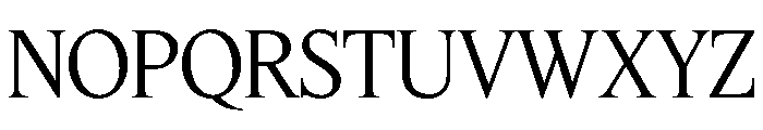 Feature Flat Display Regular Font UPPERCASE