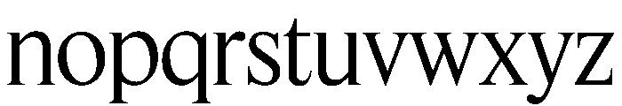Feature Flat Display Regular Font LOWERCASE