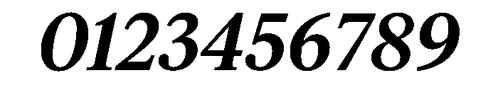 Feature Flat Text Bold Italic Font OTHER CHARS